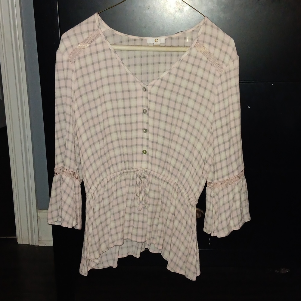 Pink top